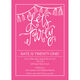 Raspberry Lets Party Invitations Image 3 of 4